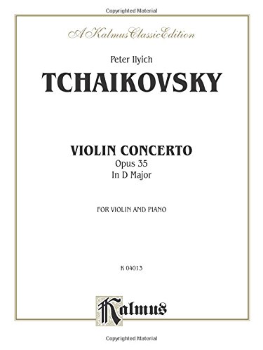 Violin Concerto, Op. 35 (Kalmus Edition)