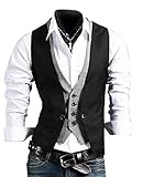Casual Slim Fit Skinny Dress Vest Waistcoat