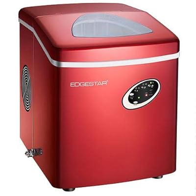 EdgeStar Red Portable Ice Maker 2 1/2 pounds