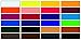 Reeves Water Mixable Oil Color Paint 10ml Tubes, Set of 24, Colour