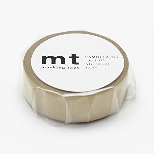 MT Solids Washi Paper Masking Tape 3/5 x 11 yd Gold (MT01P205) 5 Set