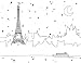Paris Coloring Book
