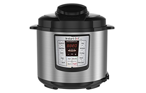 Instant Pot LUX60V3 V3 6 Qt 6-in-1 Multi-Use Programmable Pressure Cooker, Slow Cooker, Rice Cooker, Sauté, Steamer, and Warmer