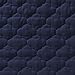 Comfy Bedding 3-Piece Bedspread Coverlet Set Oversized and Prewashed Lantern Ogee Quilted, King/Cal King Navy Blue
