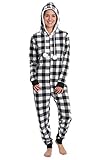 Nomad Women's French Terry Onesie Adult One Piece Pajamas Loungewear