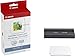 Canon KC-18IS Card Size Square Label Ink and Paper Set for SELPHY CP900/CP910 Printer, 18 Sheets