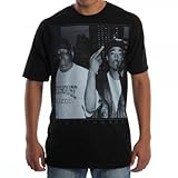 Tupac and Biggie Trust Nobody Black Mens Tee