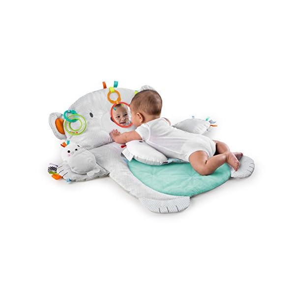 bright starts tummy time prop & play