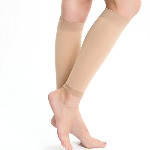 Buy Spotbrace Medical Calf Leg Compression Sleeve, Elastic Thin Support