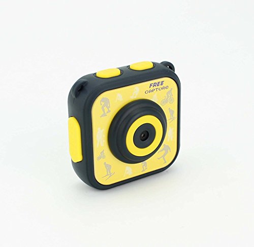 Action Kamera AC32 Motorrad Sicherheit Kamera mit GPS, 15 x 8 x 8 cm, rot/schwarz