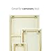 Beehive Picture Hangers 50 Pcs Picture Hanging Kit, The Ultimate Wood, Metal Channel and Canvas Picture Hangers For Drywall, Requires No Measuring to Hang Artwork and Office Decor, Hangs 6 Frames