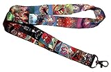 Futurama Characters Lanyard ID Holder Keychain