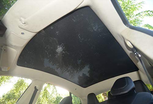Car Sunroof Sunshade Windshield Sunshade Protector Compatible Model S (Model S Fixed Glass Roof Sunshade) - Thumbnail 2