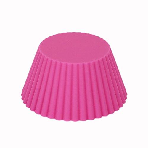 Mango Spot® Silicone Baking Cups , Cupcake Liners , Truffle Cups - 12 Pack, 6 Colors - Thumbnail 4