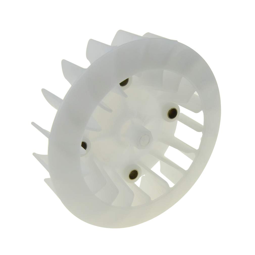 WOOSTAR Cooling Fan Replacement for GY6 125 Taotao 150 152QMI 157QMJ Scooter Moped White