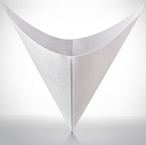 Diguo Coffee Filters. Natural Paper, Folded Paper Filter, Unbleached and Chlorine Free. Model: DG-7. (80 Count)