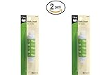 Dritz 9345W Elastic Sewing Thread, White, 30-Yard (2 pack)