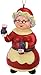 Tree Buddees Wine Mrs. Claus Christmas Ornament