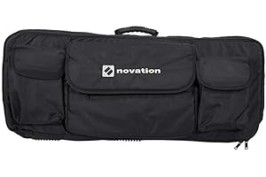 Novation 25 Backpack-Style Soft Carry Case for 25-Key MIDI Controller Keyboards, Black