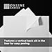 Full Sheet Labels - 8.5 x 11 - Pack of 100 Sheets - Inkjet/Laser Printers - Vertical Back Slit for Easy Peeling - Online Labels