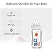 b&h Glass Baby Bottle Feeding Bottle for Babies Newborn Baby Glass Feeder BPA Free (Dog, 8oz with Silicone Nipple)