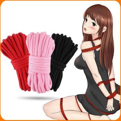 Multifunctional Soft Cotton Rope 32 Feet 10 Meters Long - Strong Toughness Free Fancy Bundle (Random Colors 1 PSC)