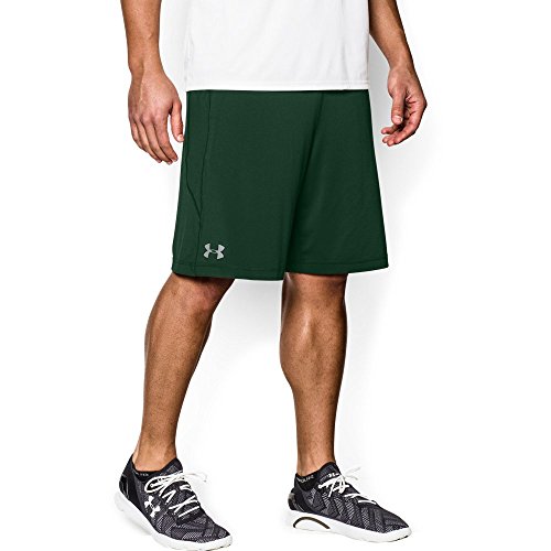 Under Armour Men's Raid 10" Shorts, Forest Green/Steel, Medium