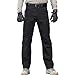 FREE SOLDIER Outdoor Men Multi Pockets Tactical Pants Cargo Pants( Black, L)