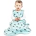Woolino 4 Season Baby Sleeping Bag, Merino Wool Baby Sleep Sack Gown, 2m-2yrs, Whales