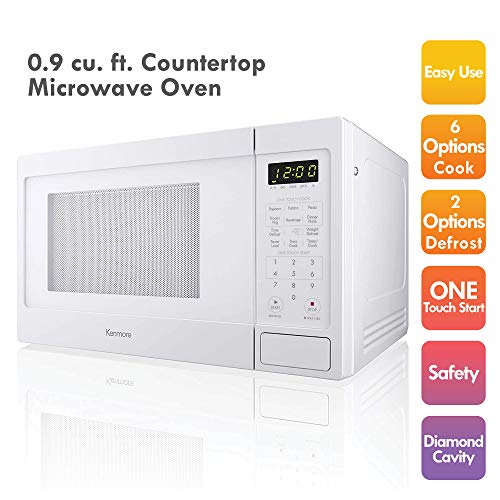 Kenmore 70922 0.9 cu. ft Small Compact 900 Watts 10 Power Settings, 12