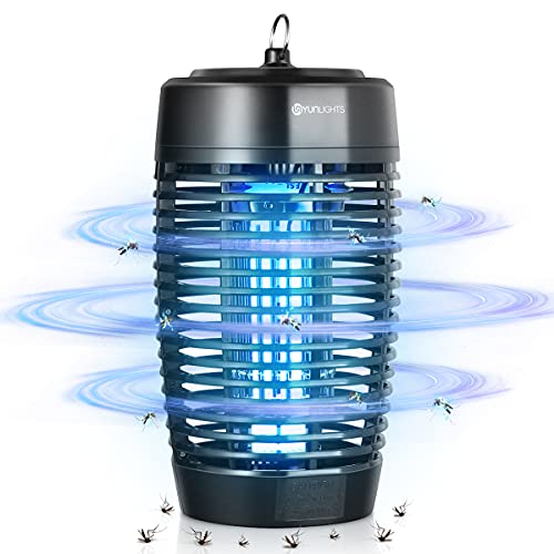 YUNLIGHTS Electronic Bug Zapper, Mosquito Zapper UV Light, Fly Trap, Mosquito Lamp, Insects