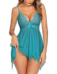 Avidlove babydoll Lingerie for Women Lace Bridal