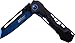 MTECH USA MT-A1057BL Spring Assisted Knife,Blue