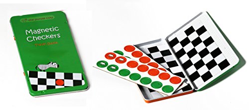 Magnetic Travel Checkers Game - Car Games , Airplane Games and Quiet Games