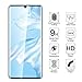 Orzero (2 Pack) Tempered Glass Screen Protector Compatible for Huawei P30 Pro (Full Adhesive) (Alignment Frame Easy Installation), 2.5D Arc Edges Full-Coverage