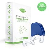 Dental Guard Dental Grinding Teeth Mouth Guard -Pack Of 4 - Professional Athletic Mouth Guard And Teeth Whitening Tray And Night Protector - Stops Bruxism, Eliminates TMJ & Teeth Clenching