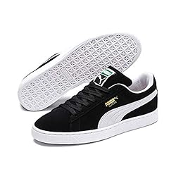 PUMA Mens Suede Classic+ Nasturtium/Black 9 D