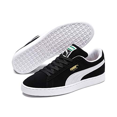 PUMA Mens Suede Classic+ Nasturtium/Black 9 D