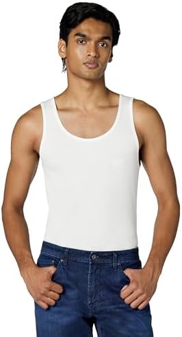 Next Level Mens Jersey Tank Top 3633-Heather Grey (90/10)-Medium