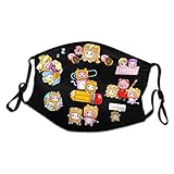 Many Kids Face Mask Scarf Dust Cover Reusable Mouth
