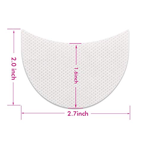 Luckygoo 50 Pcs Eyeshadow stencils Pad for Lash Enhancers & Primers Eyeshadow Shield Professional Lint Free Under Eye Eyeshadow Gel Pad Patches For Eyelash Extensions/Lip lashes mat