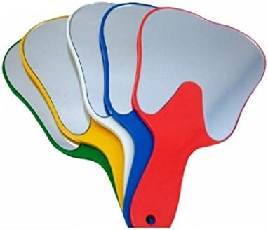 Thickyuan 2 Pcs Plastic Tooth-shaped Face Mirrors for Dentist Clinic patient Medical products for doctors