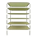 Smile Bud 27x27 Inch 6-Layer Sweater Drying Rack Stackable Clothes Dry Net Rack