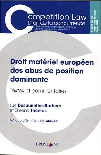 Droit Materiel Europeen Des Abus De Position Dominante