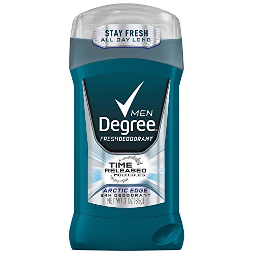 Degree Deodorant Mens Time Released Arctic Edge 3 Ounce (6 Pack)