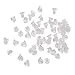Pandahall 200pcs Clear Soft Plastic Earnuts Findings Earring Back Stopper Rubber Bullet Ear Wire Clutch Earring Safety Backs 4x3.5mm