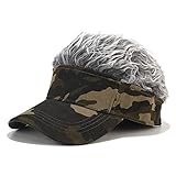 CNF CO Novelty Hair Visor Cap Adjustable Baseball