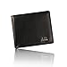 Toraway Wallet, Luxury Men Stylish Bifold Business Leather Wallet Purse with Card Windows Slots (Black)
