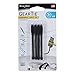 Nite Ize Gear Tie Cordable, The Orginal Reusable Rubber Twist Tie with Stretch-Loop For Cord Management + Storage, 3-Inch, Black, 4 Pack, Made in the USA (GTK3-01-4R7)