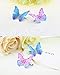 Pralb 10Pack Hair Clips Barrettes,Hair Butterfly Snap Clips Butterfly Clips Designed For Baby,Toddler,and Young Girls,5Pairs